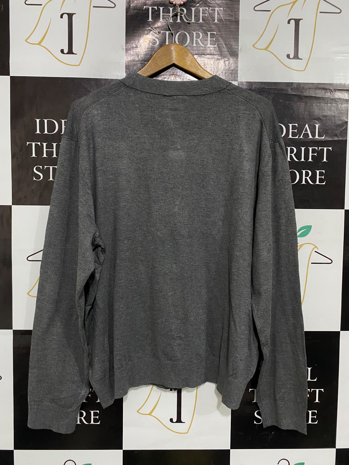 H&M |L| BUST 25| A52| V-NECK BUTTON-UP TECHNICAL UTILITY CARDIGAN