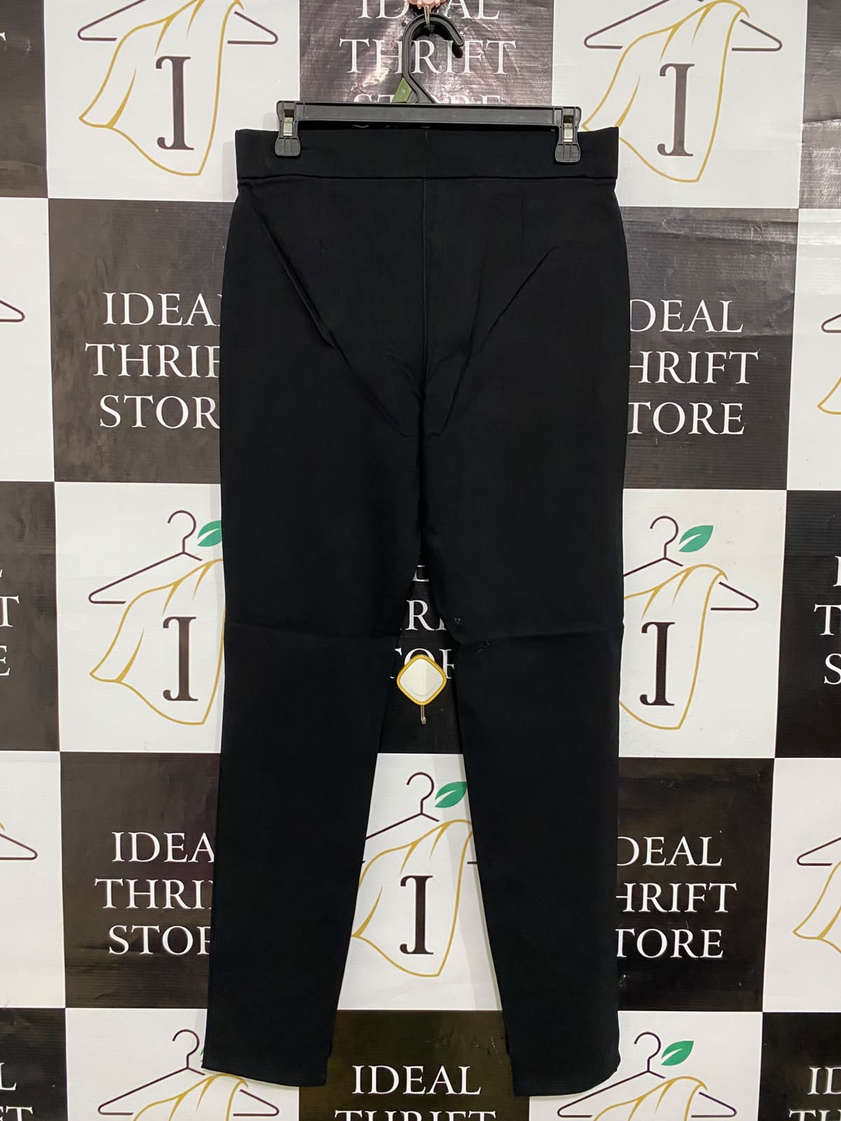PRIMARK CARES |L| WAIST 30| A54| BLACK LEE HIGH-RISE TECHNICAL UTILITY TROUSERS
