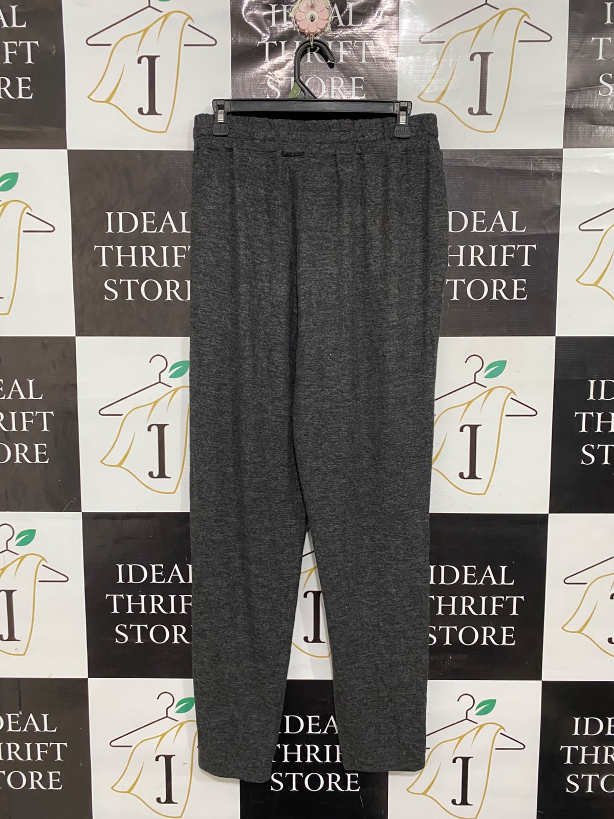 ANKO |S | WAIST 30 | A71 | CHARCOAL GREY HEATHERED LOUNGE PANTS