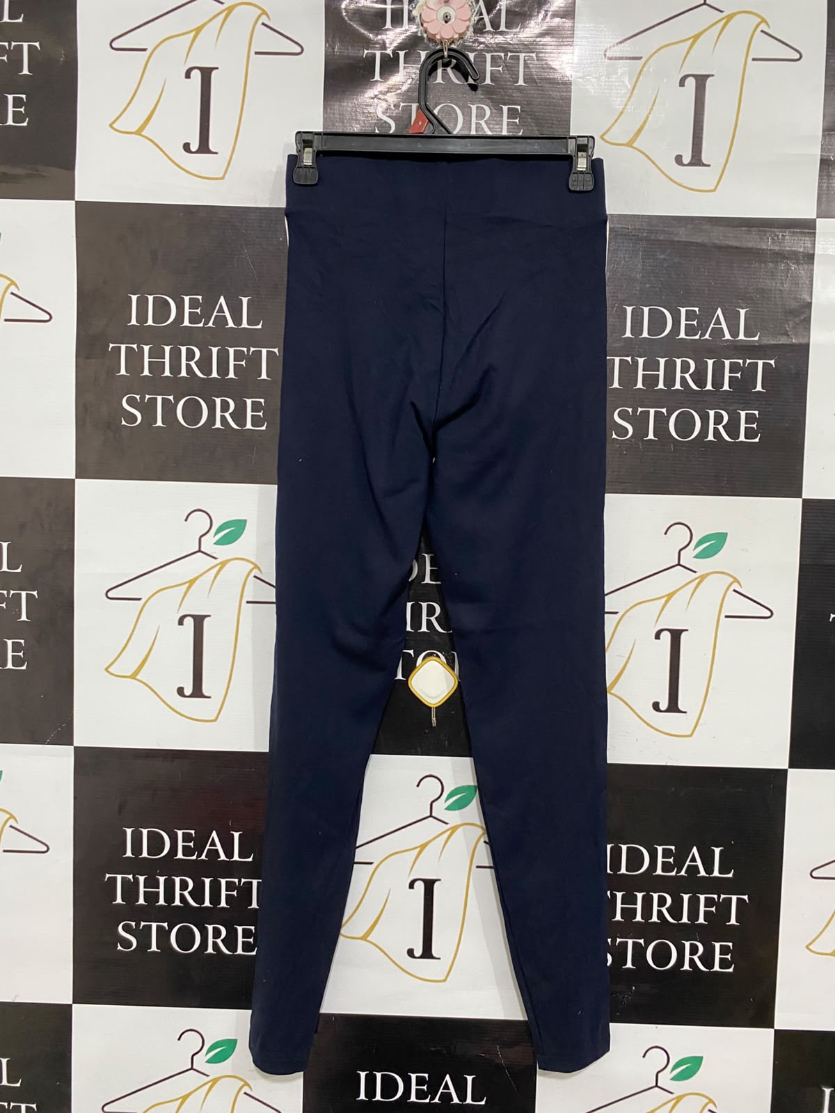 M&S COLLECTION |S | WAIST 26 | A74 | NAVY SIDE-STRIPE TROUSERS