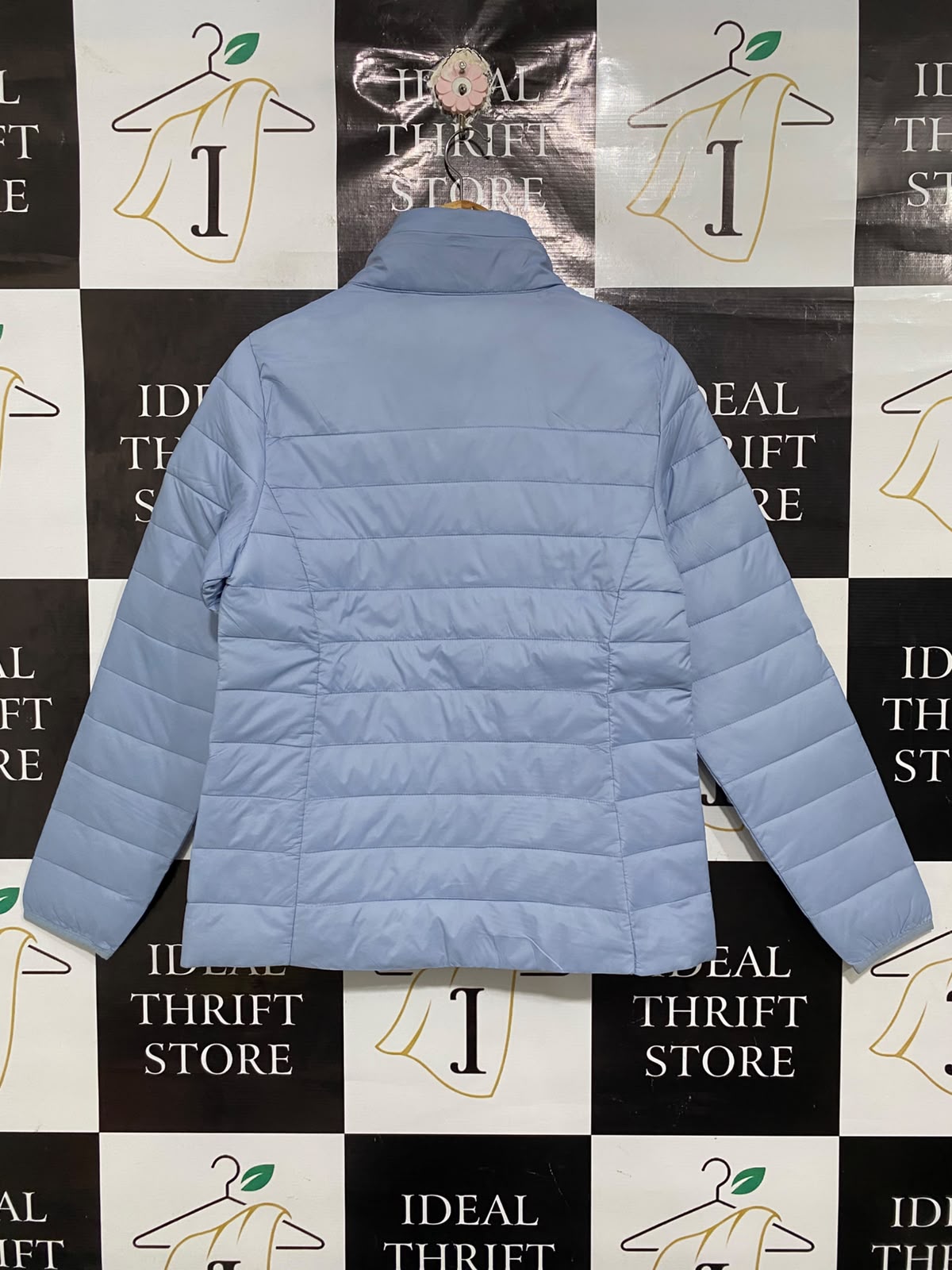 ANKO ACTIVE |S | BUST 19 | A74 | OUTDOOR BLUE PACKABLE PUFFER JACKET