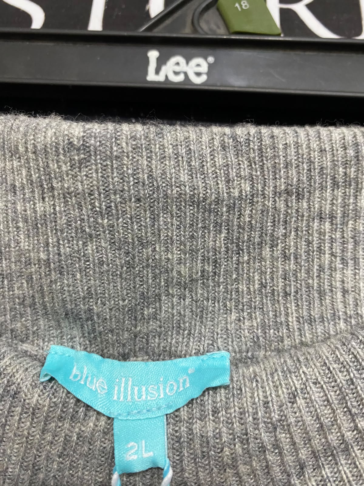 LIONESS BLUE |XL | WAIST 38 | A74| HIGH WAISTED WIDE LEG JEANS