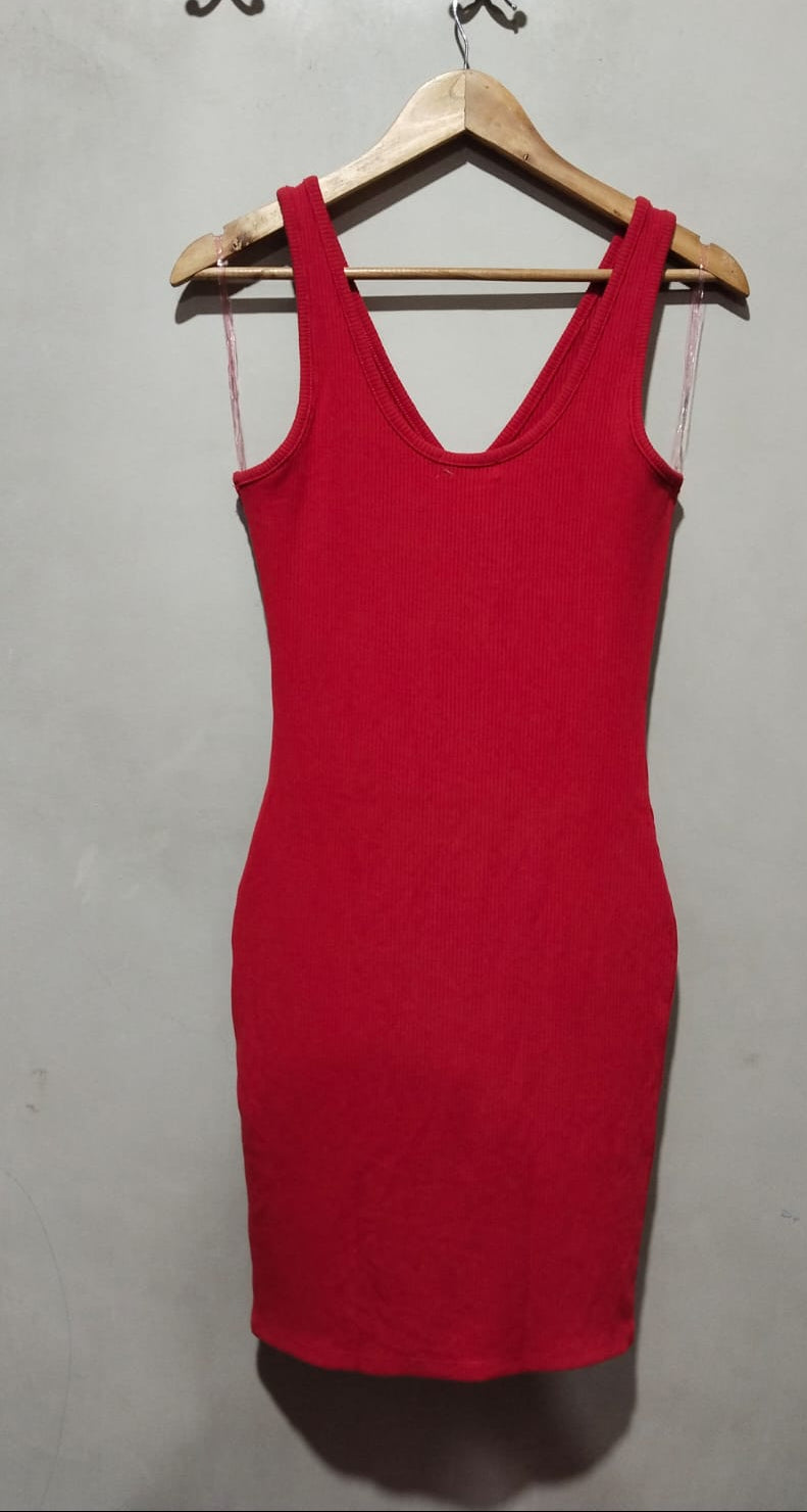 POPULAR 21 Sleeveless Bodycon Dress W-14 / L-34.5