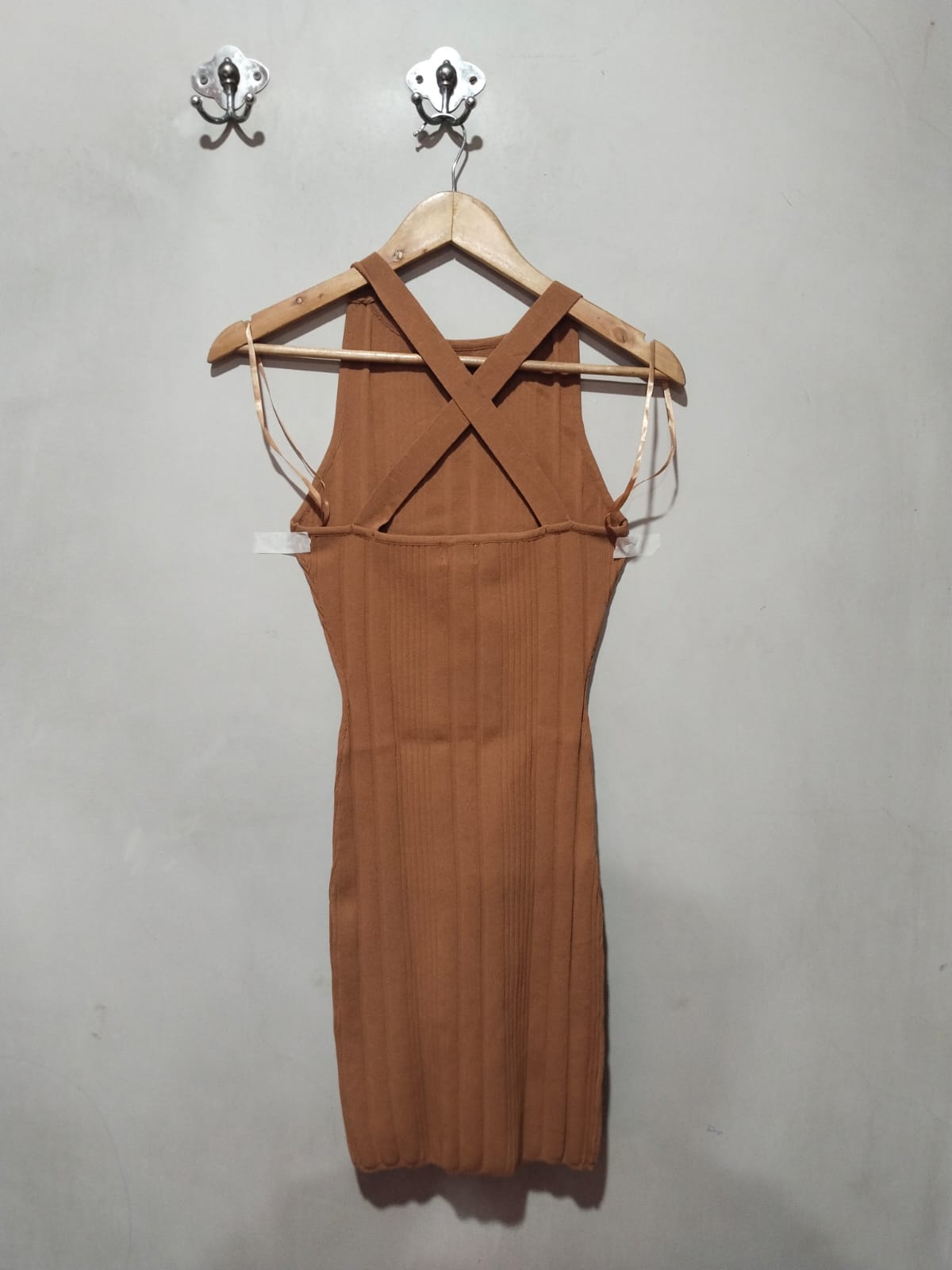 Cotton On Ribbed Bodycon Mini Dress W-13 / L-33