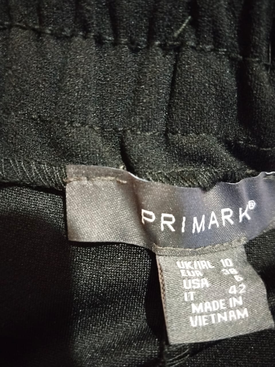 Must-Have! Primark Easy Fit Black Joggers with Tie-Up Waist | W-28 / L-38