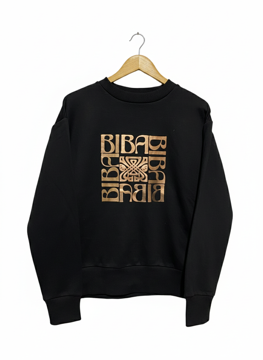 BIBA|M|BUST 22| Logo Crew Sweatshirt