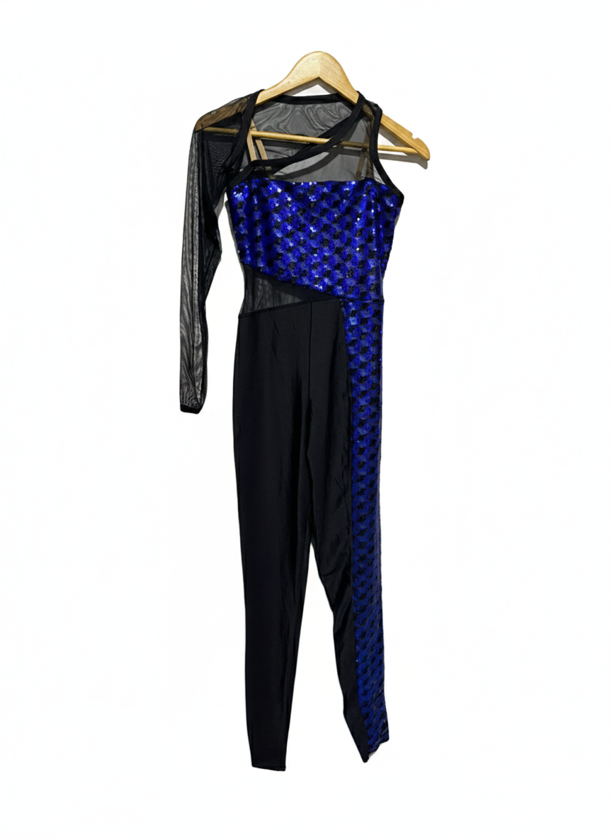 A WISH COME TRUE|XS/S|BUST 14|ACRO DANCE COSTUME UNITARD