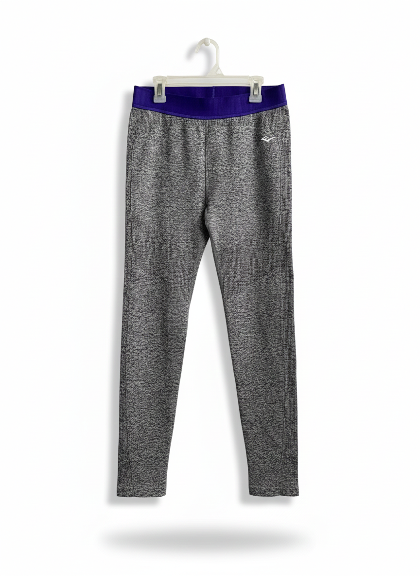 EVERLAST|M|WAIST 26| Womens Leggings Grey Purple
