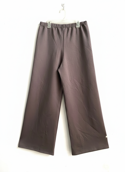 Brown Wide-Leg Pants|XL|WAIST 28
