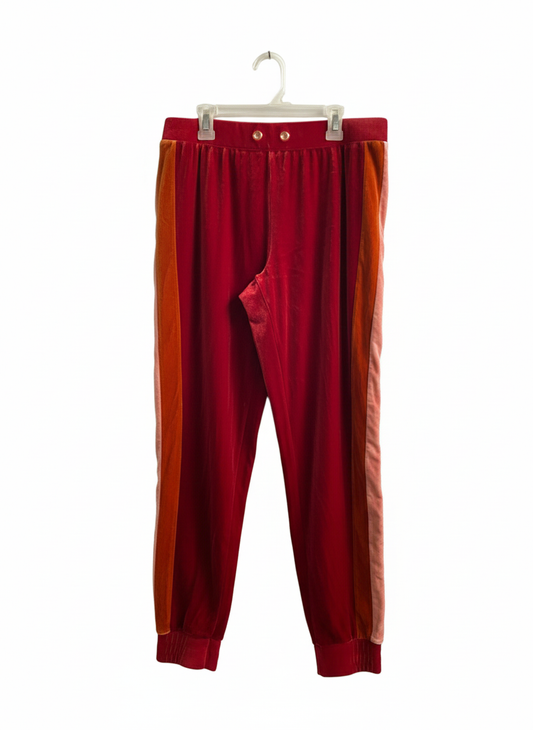 PAPAYA WOMAN|M|WAIST 30|Velvet Track Sweatpants