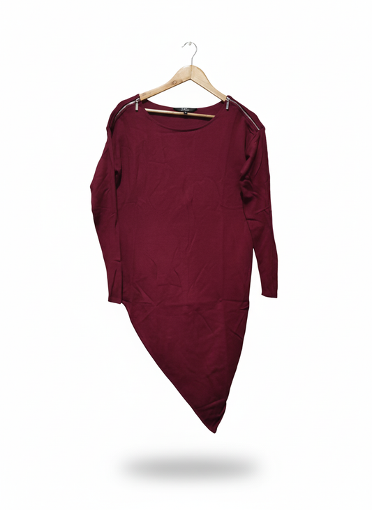 STAR BY JULIEN MACDONALD LONG SLEEVED JUMPER SIZE 10 W-18.5 / L-37