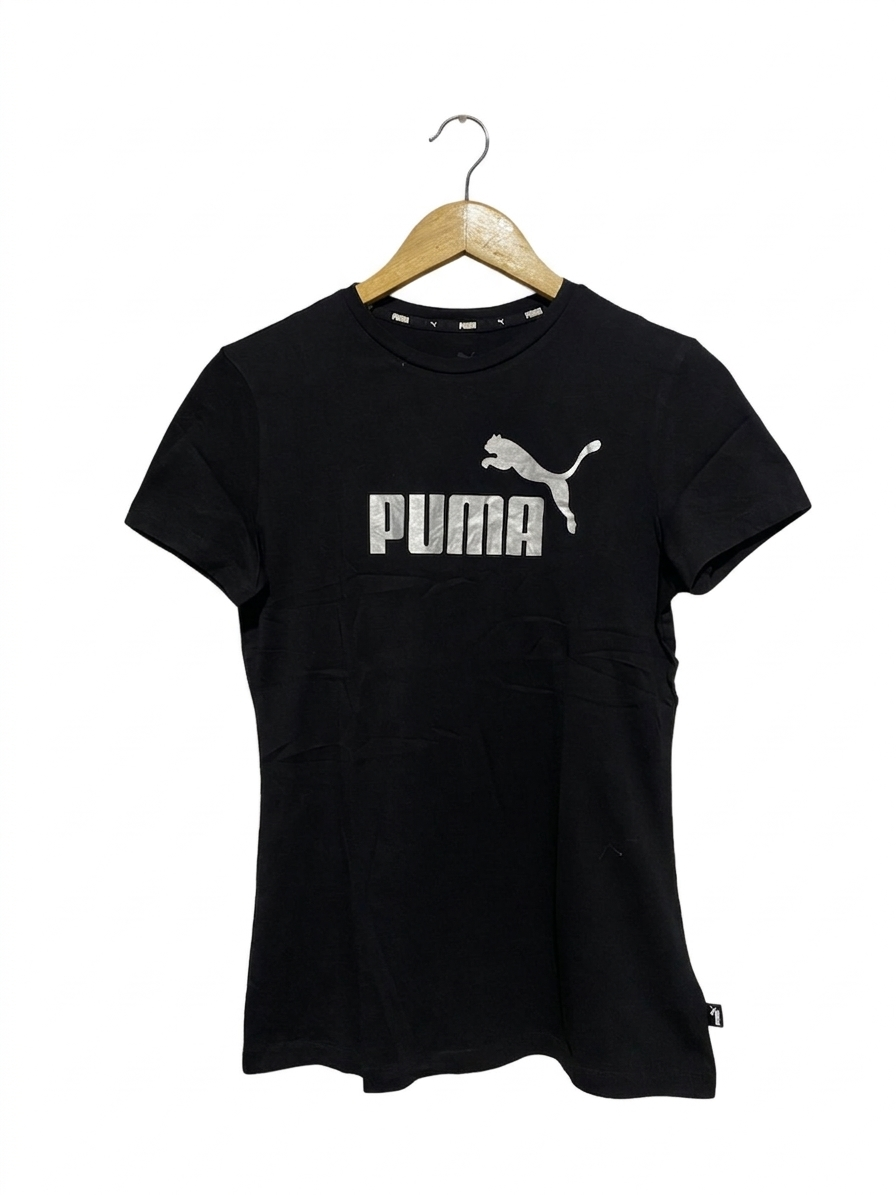 PUMA |M| BUST 17| B6| WOMEN'S PREMIUM PUMA BLACK GRAPHIC TEE