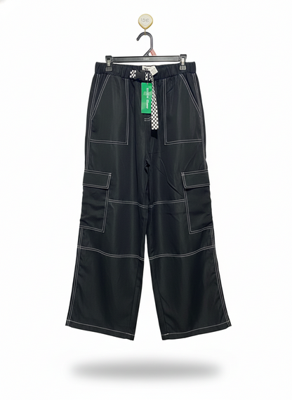 SHEIN |M| WAIST 28| High Waist Slant Pocket Fold Pleated Pants