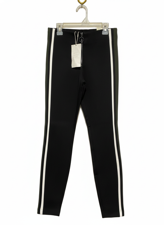 ZARA |S| WAIST 26| Fashion stretch leggings with exposed front zipper