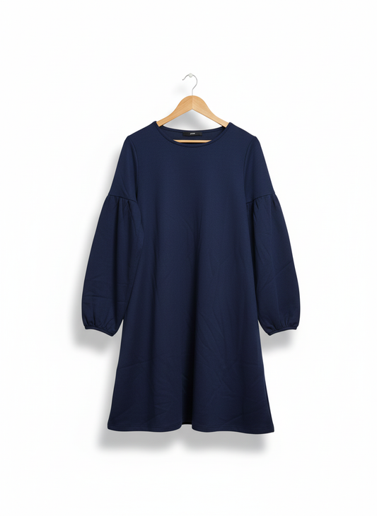 George Navy Sweatshirt Dress W-19 / L 35