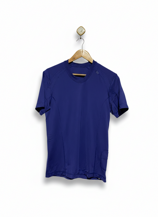 LULULEMON |M| BUST 18| Metal Vent Tech V Neck Shirt (Royal Blue)