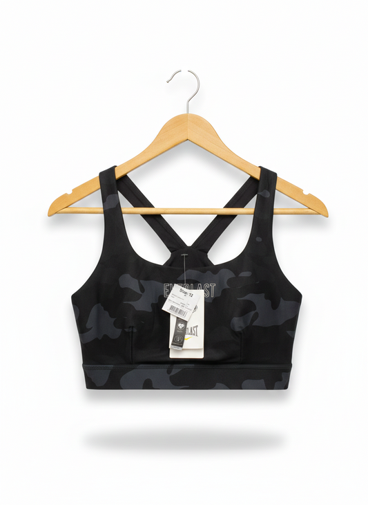 EVER LAST |L| BUST 14| Everlast Women's Camouflage Medium Impact Sports Bra