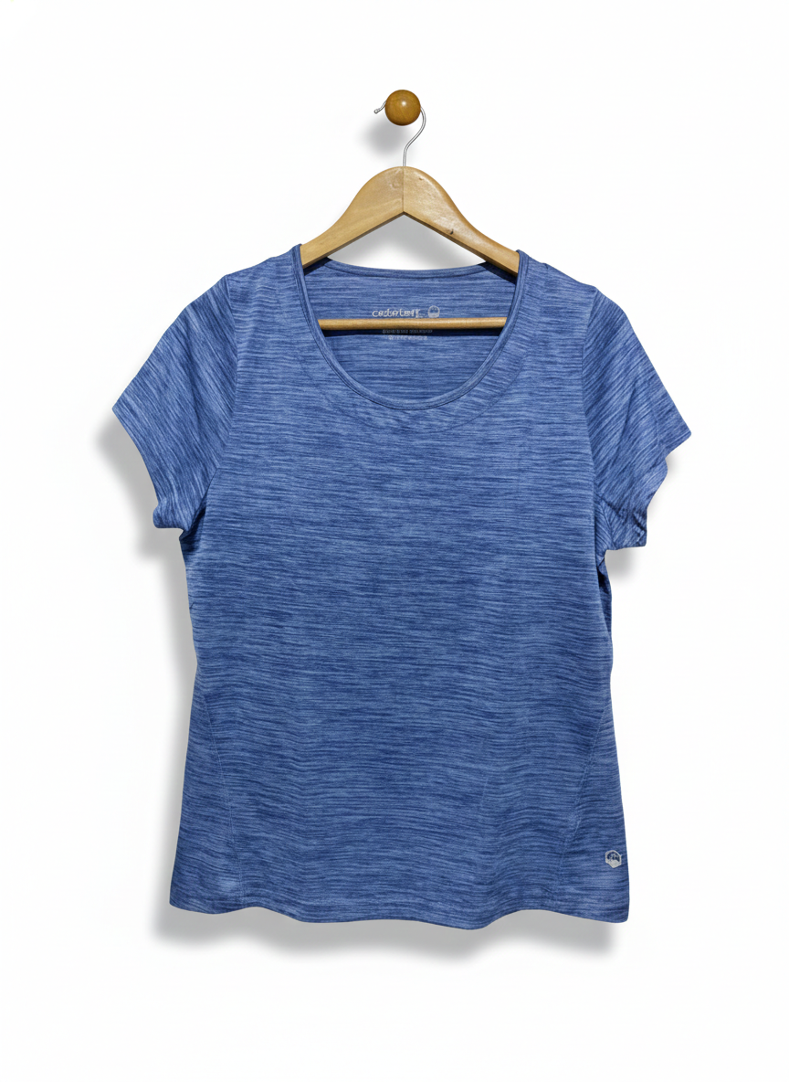 CEDERBERG |M| BUST 19| STREET ACTIVE SPACE-DYE PERFORMANCE TEE