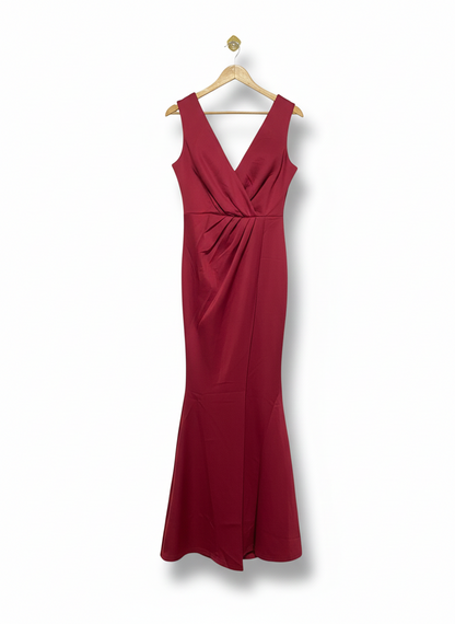 SHEIN |S| BUST 16|C4| The Crimson Evening Gown Dress