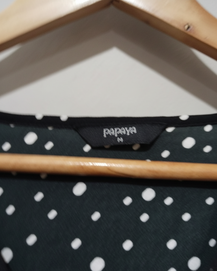 PAPAYA Black Polka Dot Blouse