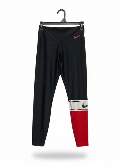 NIKE |XS| WAIST 24| COLOR-BLOCK PERFORMANCE LEGGINGS