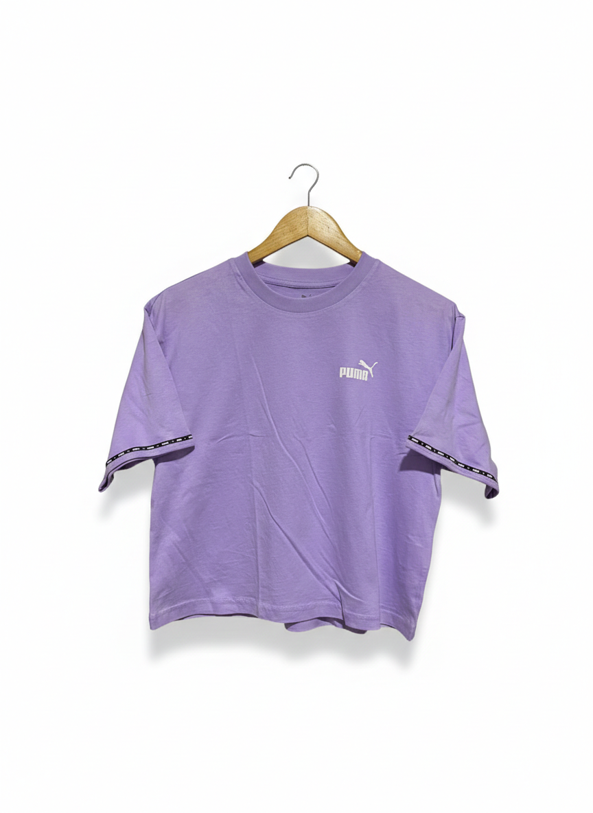 PUMA |M| BUST 19|  Women's Power Tape T-Shirt (Vivid Violet)
