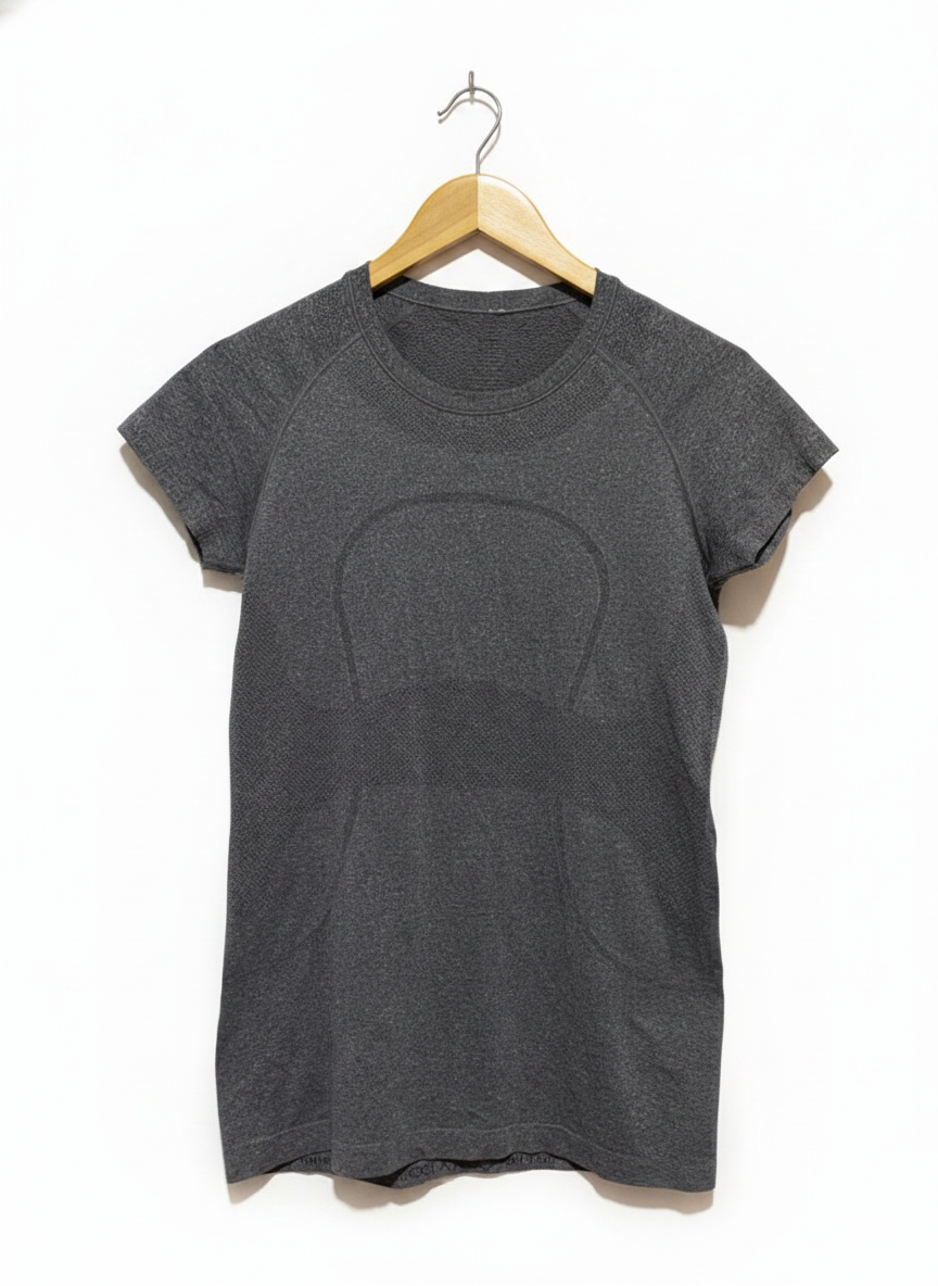 LULULEMON |M| BUST 16|SWIFTLY TECH SHORT SLEEVE 2.0 - DARK ANTHRACITE GREY ACTIVEWEAR