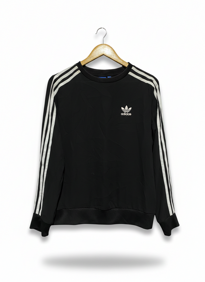 ADIDAS |S| BUST 20|B12| ORIGINALS 3-STRIPES CHIFFON CREW T-SHIRT