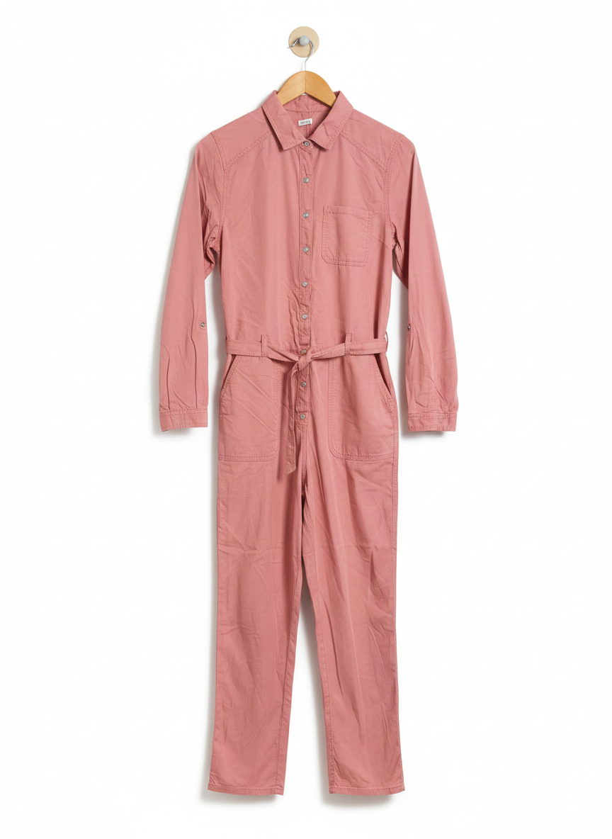 Madewell Zip-Pocket Coverall Jumpsuit |M| BUST 54|