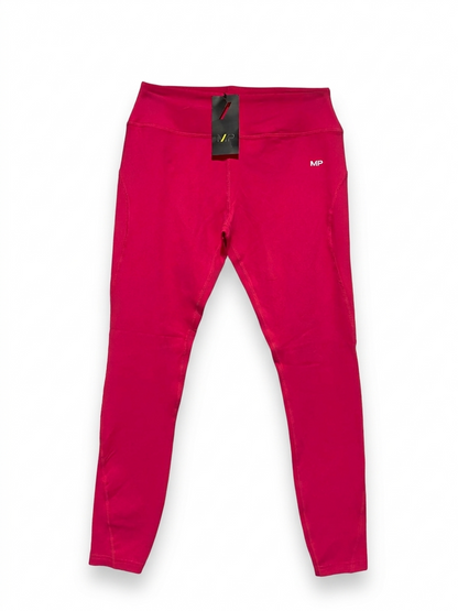MP |XS| WAIST 24| B5| MYPROTEIN MP WOMEN'S PERFORMANCE TRAINING LEGGINGS - BERRY PINK