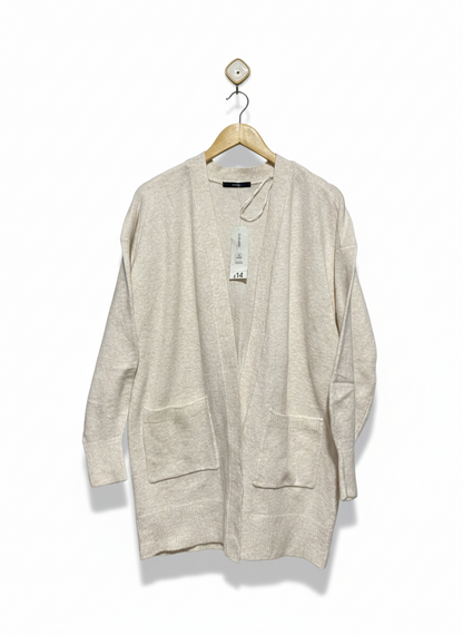 GEORGE |XL| BUST 22| Madewell Bradley Open-Front Cardigan Sweater