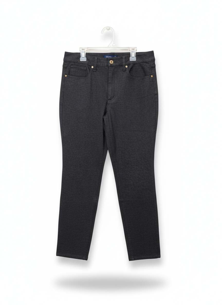 TOMMY HILFIGER|M|WAIST 32|Dark Grey Straight-Leg Pants