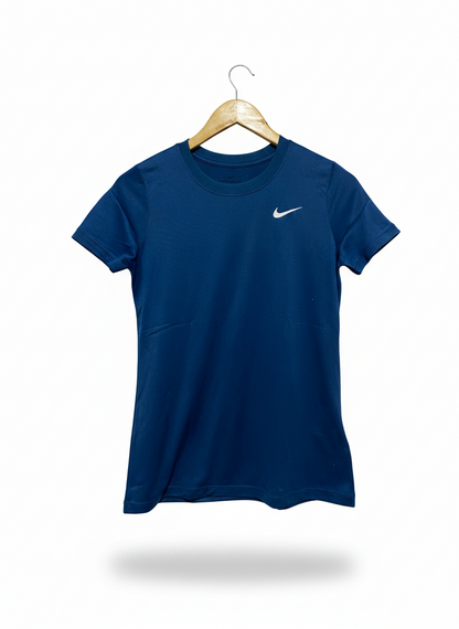 NIKE |S| BUST 17| SHORT-SLEEVE ATHLETIC T-SHIRT IN NAVY BLUE