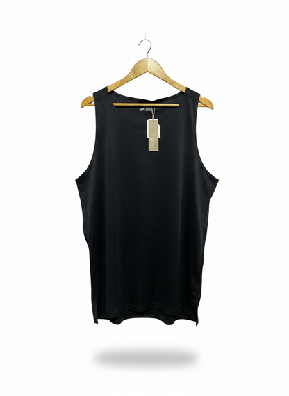 ANKO |XXL| BUST 22| MEN'S BLACK PERFORMANCE TANK TOP