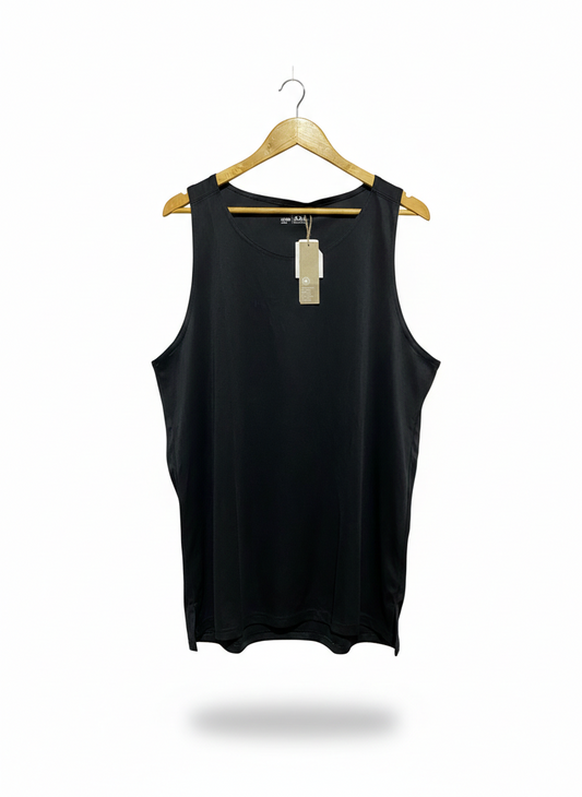 ANKO |XXL| BUST 22| MEN'S BLACK PERFORMANCE TANK TOP
