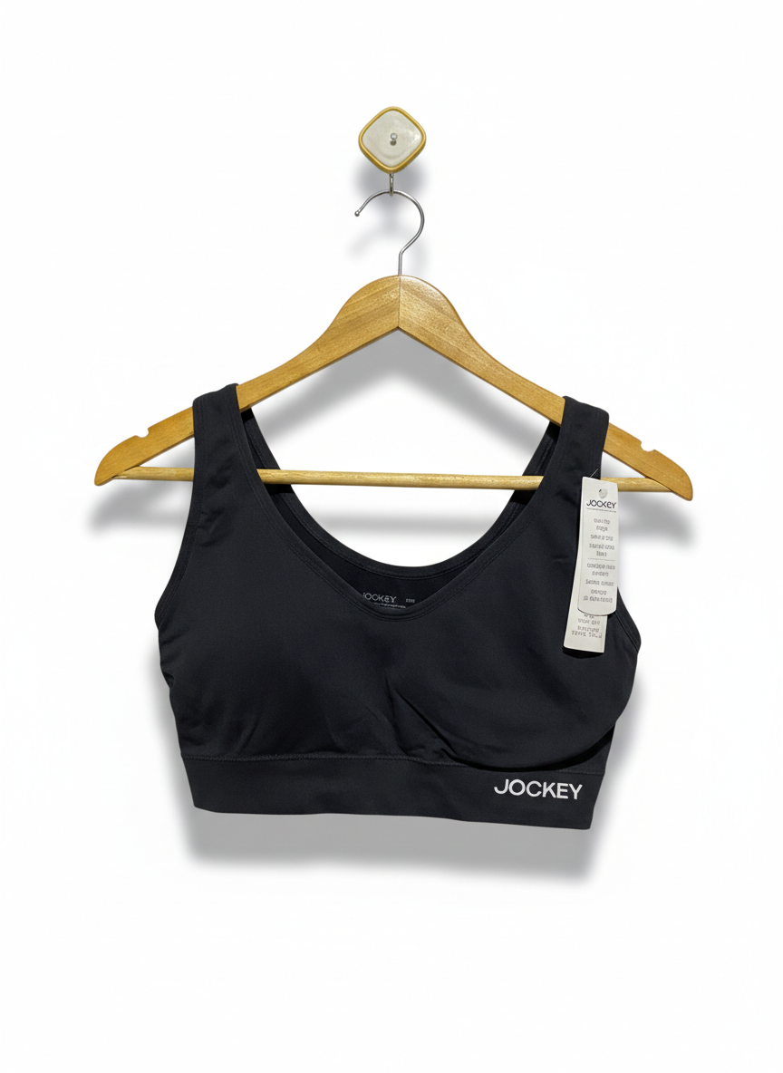 JOCKEY |L| BUST 15|B11|ESSENTIALS SEAMFREE ECO BACK SMOOTHING BRALETTE