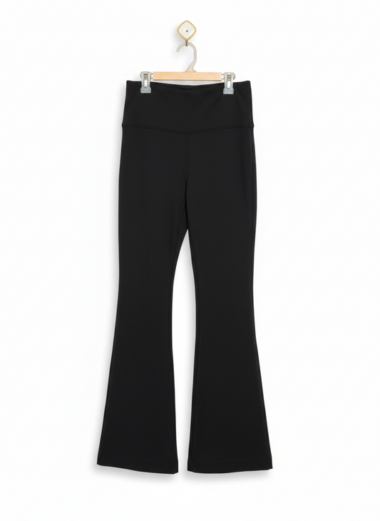 LULULEMON |S| WAIST 26| Black High-Waisted Flared Leggings