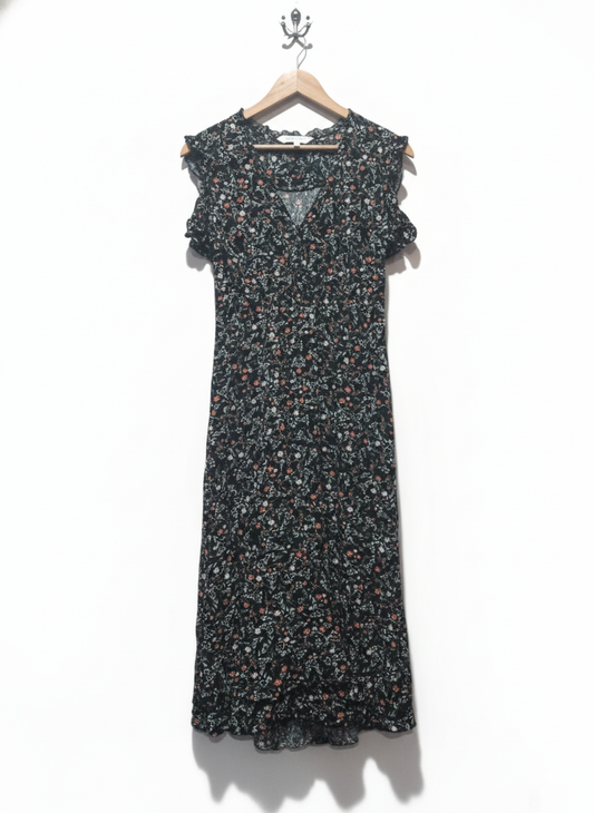 APRICOT Women’s  Sleeveless Floral Maxi Dress Coquette Cottagecore