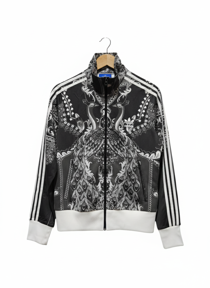 Adidas Originals Pavao Firebird Black Mosaic Track Jacket W-20' / L-23'