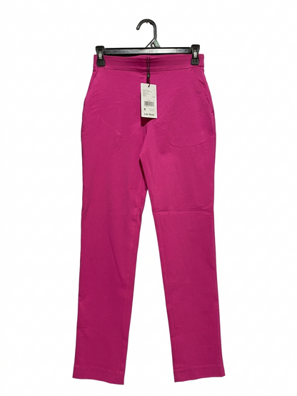 PREVIEW |S| WAIST 26| B7| MAGENTA PINK HIGH-RISE STRAIGHT-LEG TROUSERS