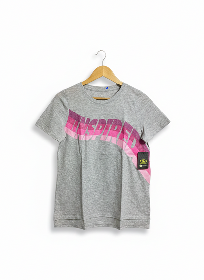 Athletic |XL| BUST 17| Works Girls' "Inspired" Graphic T-shirt
