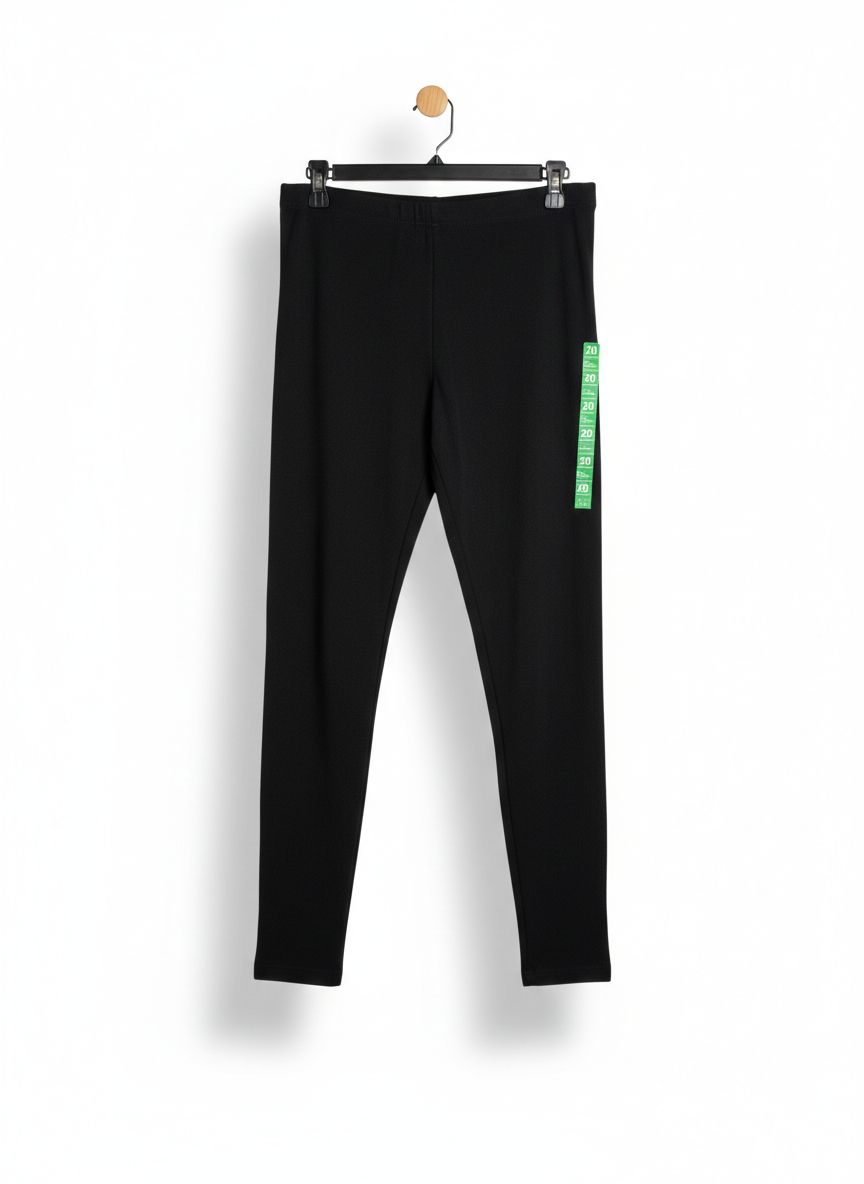 ANKO |XXL| WAIST 38| CLASSIC BLACK HIGH-RISE LEGGINGS