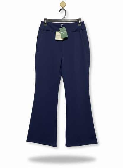 HALARA |M| WAIST 28|  WIDE-LEG SILHOUETTE, ELASTICATED WAISTBAND, SIDE SEAM POCKETS