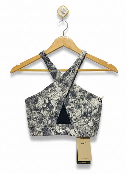 NIKE |M| BUST 14|  Dri-FIT Swoosh Wrap All-Over Print Sports Bra