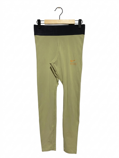 NIKE |M| WAIST 28| B24| PREMIUM SAGE GREEN ACTIVEWEAR LEGGINGS - HIGH-PERFORMANCE TRAINING TIGHTS