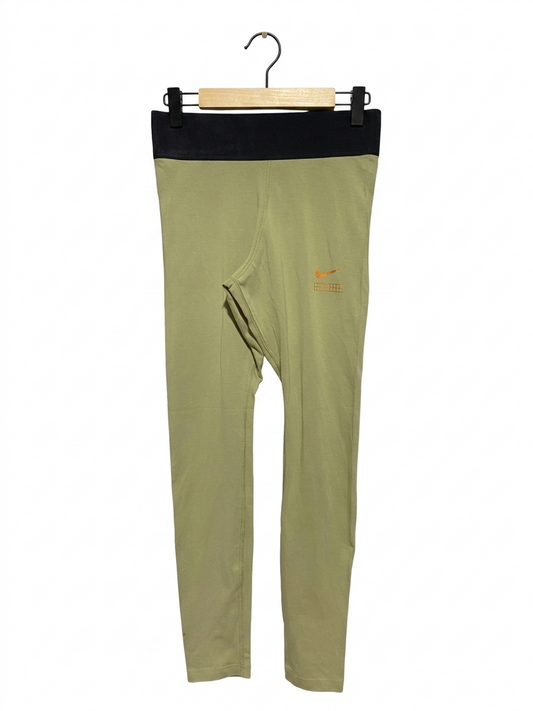NIKE |M| WAIST 28| B24| PREMIUM SAGE GREEN ACTIVEWEAR LEGGINGS - HIGH-PERFORMANCE TRAINING TIGHTS