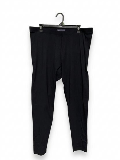 M&S |XXL| WAIST 38| B8| WOMEN'S CLASSIC COTTON RICH LEGGINGS - BLACK