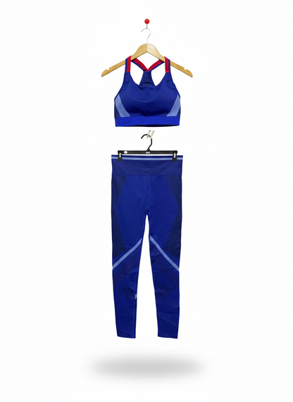 COTTON ON BODY |L| TWO-PIECE COBALT BLUE SPORTSWEAR SET