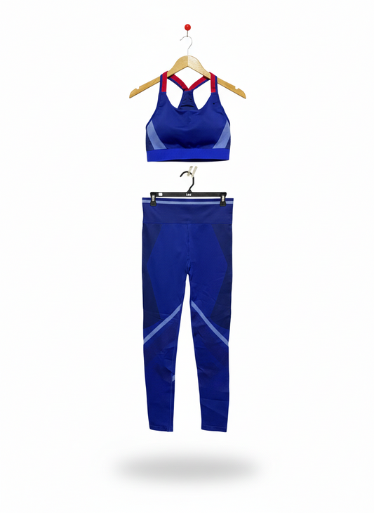 COTTON ON BODY |L| TWO-PIECE COBALT BLUE SPORTSWEAR SET