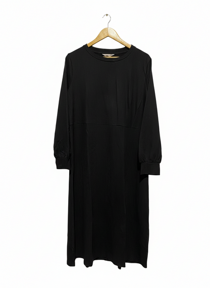 PRIMARK CARES |XL| BUST 22| C5| Black Midi Dress Dorothy Perkins